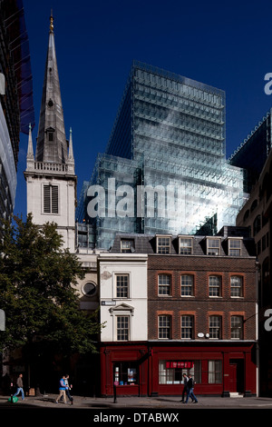 Londres, Straßenzug Eastcheap Banque D'Images