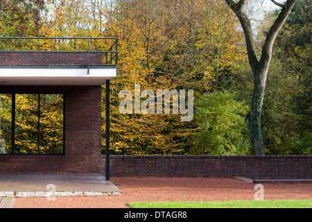 Haus Lange de Krefeld, Museen und Haus Esters Banque D'Images