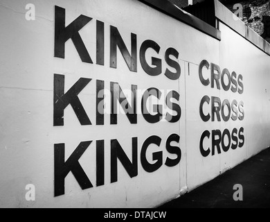 La gare de Kings Cross, Sydney. Banque D'Images