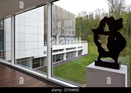 Remagen, Musée de l'Arp, Rolandseck Richard Meier erbaut von 2004-2007 Banque D'Images