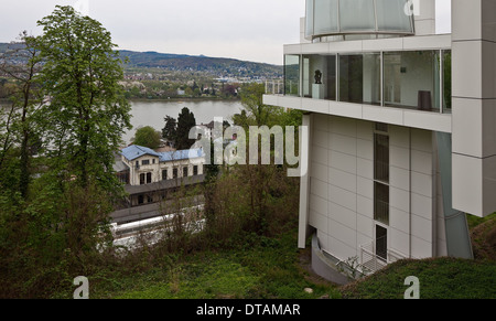 Remagen, Musée de l'Arp, Rolandseck Richard Meier erbaut von 2004-2007 Banque D'Images