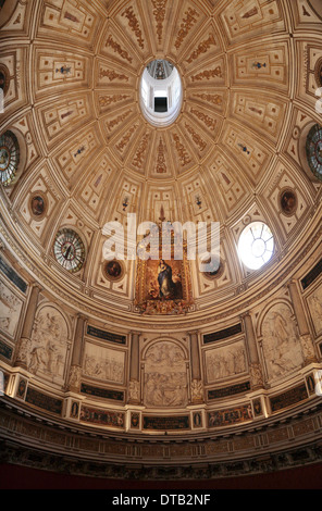 L'Immaculata (Immaculée Conception) Sala salle capitulaire (Chapter House) La cathédrale de Séville (Catedral) Séville, Andalousie, espagne. Banque D'Images