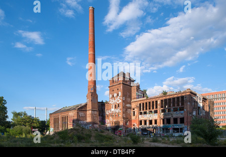 Berlin, Allemagne, les ruines de la fabrique de glace Banque D'Images