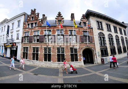 Anvers / Antwerpen, Belgique. Maison de Rubens (1617) Façade Banque D'Images