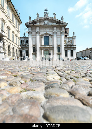 Mantova , Italie , la Cathédrale (Duomo) à Piazza Sordello Banque D'Images