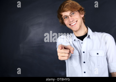 Portrait d'un jeune homme Banque D'Images