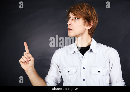 Portrait d'un jeune homme Banque D'Images