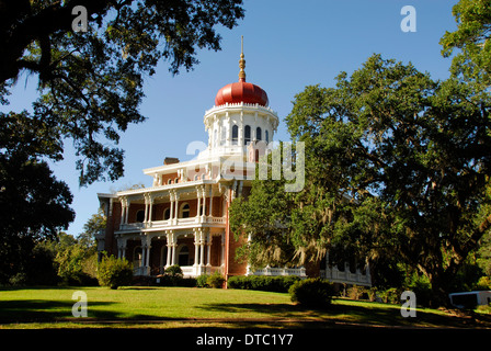 Longwood, également connu sous le nom de Nutt's Folly, est un manoir historique octogonale antebellum.de Natchez, Mississippi Banque D'Images