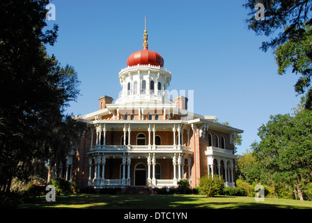 Longwood, également connu sous le nom de Nutt's Folly, est un manoir historique octogonale antebellum.de Natchez, Mississippi Banque D'Images