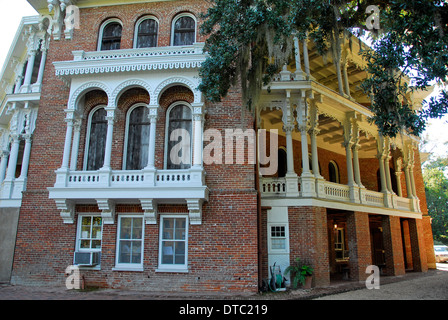 Longwood, également connu sous le nom de Nutt's Folly, est un manoir historique octogonale antebellum.de Natchez, Mississippi Banque D'Images