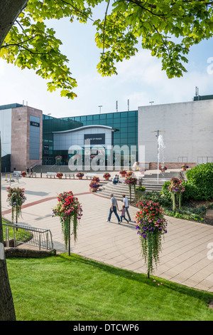 Centre commercial de Telford, Shropshire, Angleterre Banque D'Images