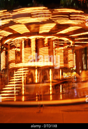 Carrousel à l'ancienne Banque D'Images