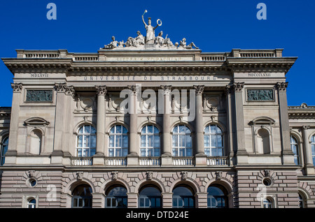 Palais Universitaire University building Strasbourg Alsace France Banque D'Images