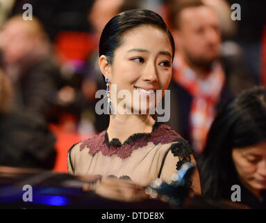 BERLIN, ALLEMAGNE, le 15 février, 2014. Gwei Lun Mei assiste à la cérémonie de clôture à la 64e Berlinale Annuel International Film Festival à Berlinale Palast le 15 février 2014 à Berlin, Allemagne. Banque D'Images