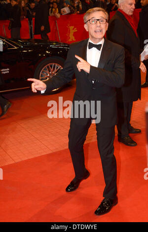 Berlin, Allemagne. Feb 15, 2014. Christoph Waltz assistant à la cérémonie de clôture à la 64e Festival International du Film de Berlin Berlinale 2014 / le 15 février 2014 à Berlin, Allemagne. © dpa/Alamy Live News Banque D'Images