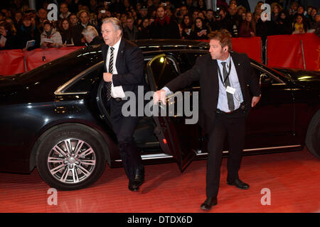 Berlin, Allemagne. Feb 15, 2014. Klaus Wowereit assistant à la cérémonie de clôture à la 64e Festival International du Film de Berlin Berlinale 2014 / le 15 février 2014 à Berlin, Allemagne. © dpa/Alamy Live News Banque D'Images