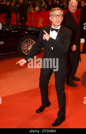 Berlin, Allemagne. Feb 15, 2014. Christoph Waltz assistant à la cérémonie de clôture à la 64e Festival International du Film de Berlin Berlinale 2014 / le 15 février 2014 à Berlin, Allemagne. © dpa/Alamy Live News Banque D'Images