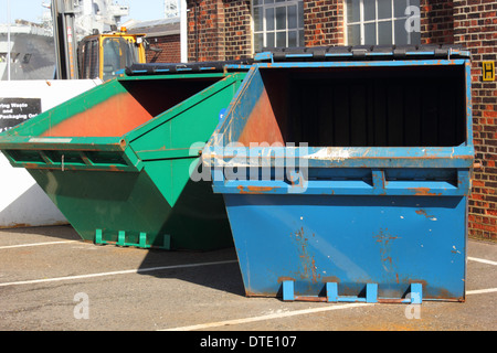 Les déchets industriels pour le recyclage des déchets Banque D'Images