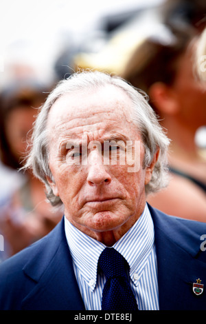 Scottish motor racing legend Sir Jackie Stewart Banque D'Images