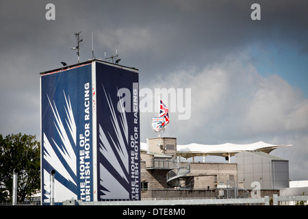 Le bâtiment du siège BRDC au circuit de Silverstone, le Northamptonshire,UK Banque D'Images