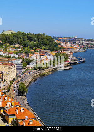 Rio Douro - Douro à Porto, Portugal Banque D'Images