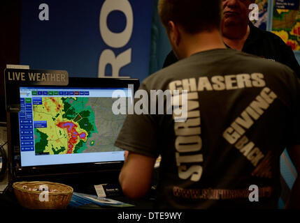 Feb 15, 2014. Denver CO. BARON au cours de la 2014. Chaser Con(storm chasers convention) Photo par Gene Blevins/LA DailyNews/ZumaPress (crédit Image : ©/ZUMAPRESS.com) Blevins génique Banque D'Images