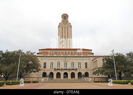 Bâtiment principal de l'Université du Texas à Austin campus Banque D'Images