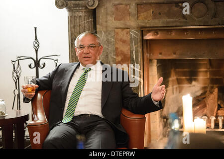 Felix Magath, entraîneur de football photographié photographié sur 08.04.2013 dans Liebenberg (Brandebourg) lors de la 26e Sports Élite Aide Forum. Banque D'Images