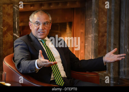 Felix Magath, entraîneur de football photographié photographié sur 08.04.2013 dans Liebenberg (Brandebourg) lors de la 26e Sports Élite Aide Forum. Banque D'Images