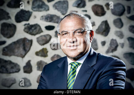 Felix Magath, entraîneur de football photographié photographié sur 08.04.2013 dans Liebenberg (Brandebourg) lors de la 26e Sports Élite Aide Forum. Banque D'Images