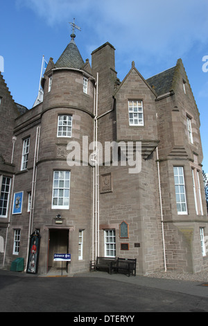 Extérieur de Black Watch Museum Perth Ecosse Février 2014 Banque D'Images