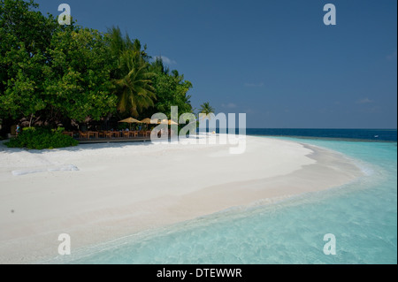 L'Angsana Ihuru Resort Maldives, North Male Atoll, Maldives Banque D'Images