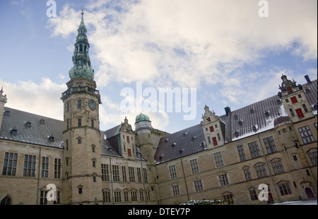 Le château de Kronborg, Helsingor, Danemark Banque D'Images