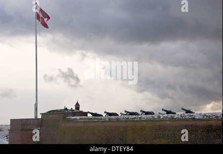 Le château de Kronborg, Helsingor, Danemark Banque D'Images