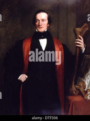 Sir Richard Owen (1804-1892) peint en 1844 Banque D'Images
