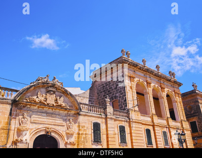 Vue de la place à Ciutadella Né à Minorque, Îles Baléares, Espagne Banque D'Images