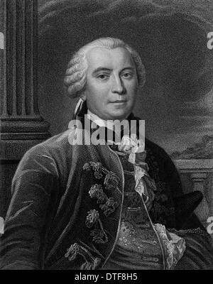 Compter Georges Louis Leclerc de Buffon (1707-1788) Banque D'Images