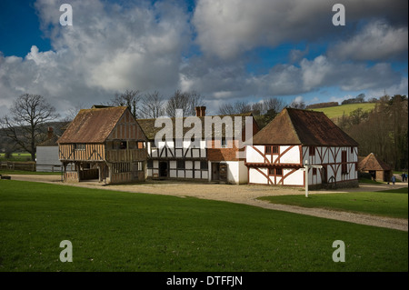 Weald & Downland Open Air Museum à Singleton, près de Chichester, West Sussex, UK Banque D'Images