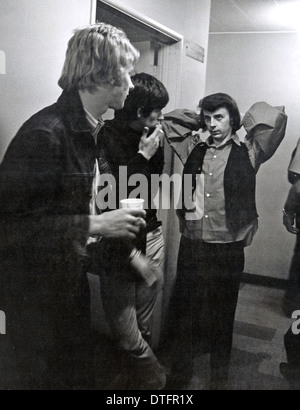 ANDREW LOOG OLDHAM à gauche avec Keith Richard, Centre, et Phil Spector sur 1965 Banque D'Images