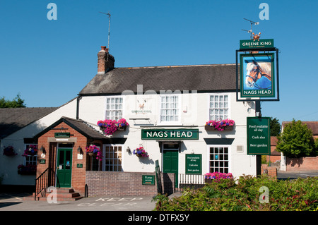 The Nags Head dans Woodthorpe, Lancashire England UK Banque D'Images