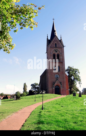 Eglise Saint Bonifatii, Arle, Frise orientale, Basse-Saxe, Allemagne Banque D'Images