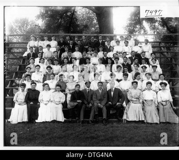 École d'été de l'Université de Miami en 1906 CATÉGORIE LITTÉRATURE ANGLAISE Banque D'Images