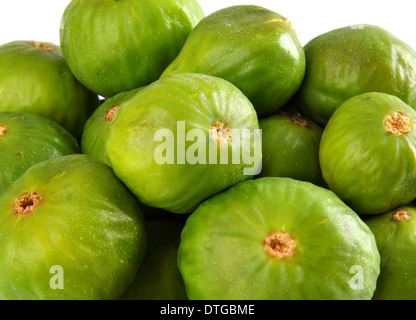 Fruits figues studio isolated over white background Banque D'Images