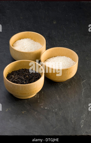 Assortiment de riz Banque D'Images
