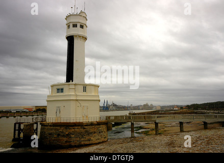 Dans Anglet-France phare Banque D'Images