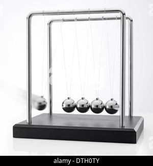 Le Pendule de Newton Banque D'Images