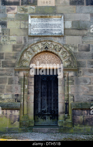 Friary Tour de l'horloge porte, Lichfield, Staffordshire, England, UK Banque D'Images