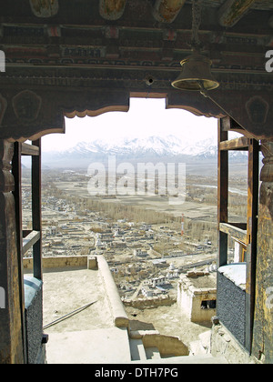 Les montagnes de l'himalaya Ladakh,Monastère de Thiksey Banque D'Images