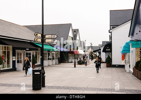 Kildare Outlet Village Banque D'Images