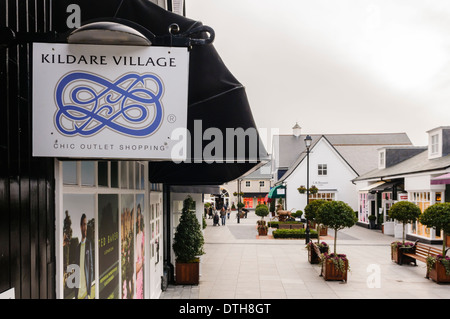 Kildare Outlet Village Banque D'Images